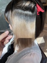 ファースト 仙台店(first) 【スタイリスト松根】髪質改善シルクストレート◎20代30代40代