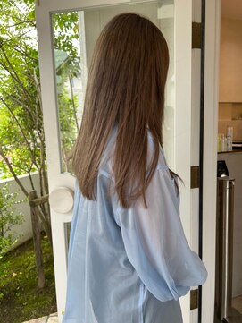 リィベ(Liibe) 10代20代30代 ハイトーンカラー/ミルクティーベージュ