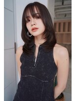 アンジェリカラボ 梅田店(ANGELICA LABO)&nbsp;くびれミディアム×レイヤー×ワンカール