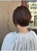 ショートボブ/丸みショート/刈り上げ/大人ショート