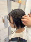 青いインナー☆