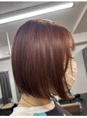 切りっぱなしボブ