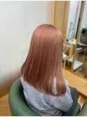 春カラーのピンクベージュ