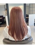 ケアブリーチ×ペールピンク