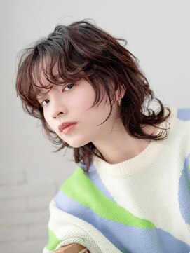 コアブラン 原宿 明治神宮前(CORE blanc) ゆるふわパーマ/ウェーブヘア/ウルフパーマ