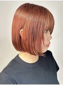 ボブ/レイヤーボブ/ハイトーンボブ/前髪/ブリーチカラー