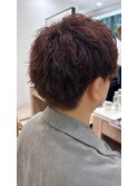 メンズショート/ニュアンスパーマ