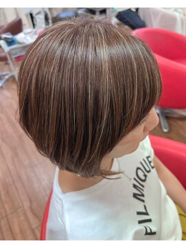 ビファイン 本店(Befine) 白髪ぼかしハイライト【白髪率30%】★