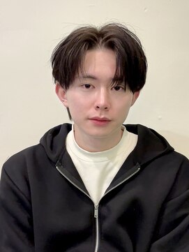 ビューエヒメ(VIEW EHIME) 韓国フェザーショートブルーブラック10代20代30代