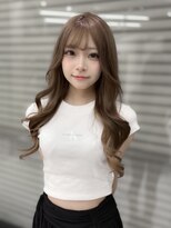 ジェム リット(GEM lit)&nbsp;《karin》寒色beige  /名駅/名古屋/名古屋駅/ケアブリーチカラー