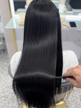 ラ ミュウ バイ ディーアンドティー(LA MIU by D&T) アイロンいらずドライのみでも決まる美髪縮毛矯正