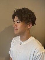 ヘアールーム コージープラス(COZY+39)&nbsp;センターパートツイストパーマ