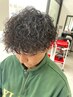 [齋藤指名]#波巻き、スパイラルパーマ＋メンズカット＋2stepTR￥11900