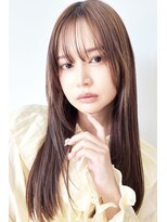 ジルトータルビューティーサロン 河内花園店 (JILL)&nbsp;2025 透け感ロング×シースルーバング