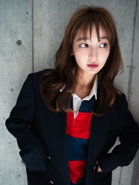 ソワ 四日市(soie) ハッシュカット×ブリーチなしダブルカラー