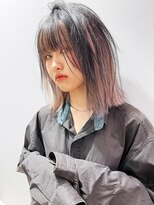 アルバム 銀座(ALBUM GINZA)&nbsp;前髪カットくびれミディミディアム顔周りレイヤー_F1216