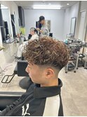 ブラウンメッシュスペインカール