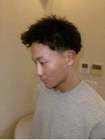 レム 長野(REM)&nbsp;スパイキーパーマ　ローフェード　杉田