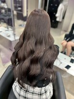 ペレ 原宿(PELE) ダブルカラー/ケアブリーチ/羽エクステ/原宿