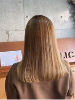 ココロヘアーリリク(Cocolo hair LILIC)&nbsp;ミディアムヘア/ハイライト