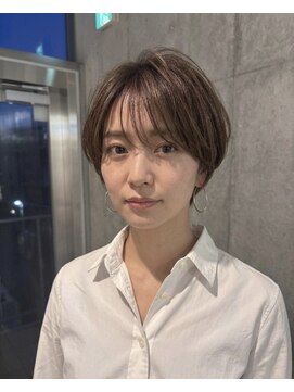 ジーナハーバー(JEANA HARBOR) オフィスヘアにも☆大人かわいいショートボブ　40代髪型50代髪型