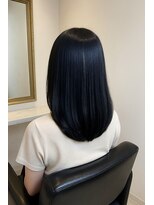 レオネ 梅田 中津店(Leone) 梅田/中津 髪質改善 ブルーブラックミディアム