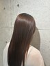 カット+美髪縮毛矯正+ケアウォーター+カラートリートメント ¥25000