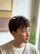 ヘアスタジオカルージュ カット、カラー