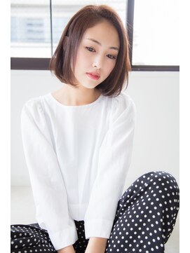 アンジュ ヘアー(Ange hair) アンジュヘアー　大人系ワンカールボブ