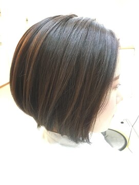 ヘアーリゼル(Hair Rizel) 前下がりグラデーション