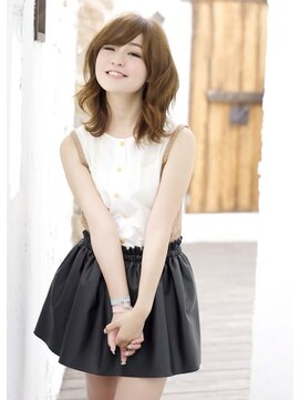 ロンド シャルム 吉祥寺(Lond charme) ロンド吉祥寺【千田大地】ブランジュ大人かわいいくびれセミディ