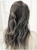 【AUBE HAIR】シルキーグレージュ_ネオハイライト