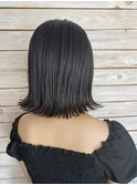切りっぱなしボブ