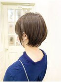 【くびれのあるショートボブ】【水越】