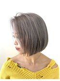 CIERA.前下がりボブ×アッシュグレージュ
