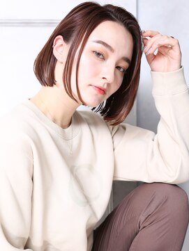 クラッチ トリートメント アンド ヘッドスパ 江坂(CLUTCH) 大人可愛い２０代３０代４０代小顔　チェリーブラウン　D2