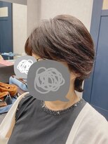 ハール ヘア スタジオ(haar HAIR STUDIO) 大人女子　マッシュウルフ　オーガニックカラー　