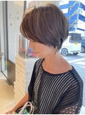 束感ショート