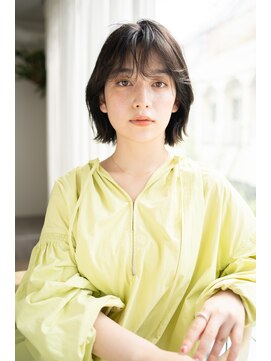 マグノリア オモテサンドウ(MAGNOLiA Omotesando) クシャッとうざバングが可愛い。外ハネボブスタイル・・・KAYO