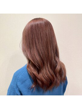 アリスバイヘアーモア(ALICE by Hair More) ピンクカラー巻き髪スタイル