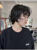 マッシュパーマ//マッシュショート