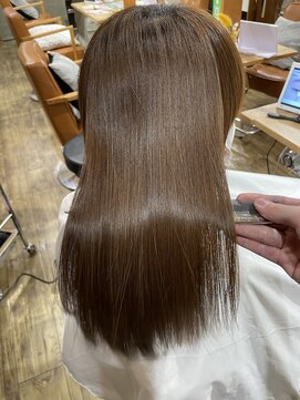 ラミール 学園店(lamiell) 髪質改善/ロング/酸熱トリートメント/艶カラー/縮毛矯正
