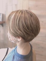 リーブラヘアスパ Libra hair spa 貝塚店 グラデーションショートカット