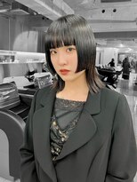 レコ 渋谷(LECO)&nbsp;ステップカット×黒髪