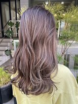 シェル(SHEL+L)&nbsp;ほんのり筋感ハイライトグレージュ【滝野】