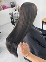 ウル 岡山駅店(ULu.)&nbsp;ブリーチ無しグレーアッシュ×髪質改善　岡山