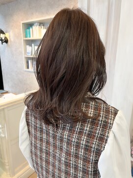 キャアリー(Caary) 福山市美容師求人スタッフ募集中マロンベージュ秋カラー20代30代