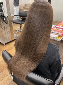 ジョイス(JOYCE) グレージュ　髪質改善イルミナカラー酸性ストレート縮毛矯正