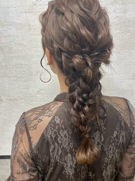 ペスカ 札幌大通店(pesca) pesca 札幌大通店【ペスカ】編みおろしアレンジ