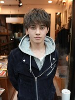 シティ 薬院(SITY.)&nbsp;メンズカット　メンズマッシュ　センターパート　薬院今泉